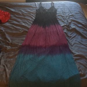 A ombré dress